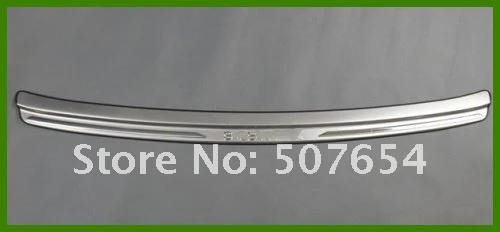 Высококачественная задняя защитная накладка на багажник из нержавеющей стали, защитная педаль стикер для Hyundai Sonata YF 2011