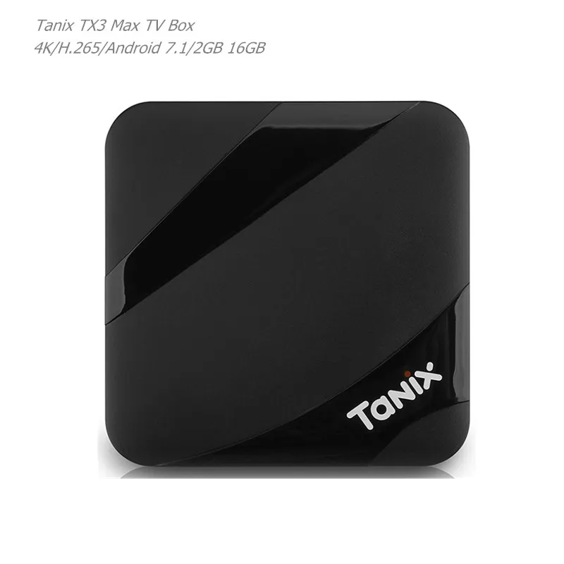 

Tanix TX3 Max 4k Smart TV Box Android 7.1 Set-Top Box Amlogic S905W 2GB 16GB 2.4G Wifi HDMI Bluetooth Media Player PK X96 Mini