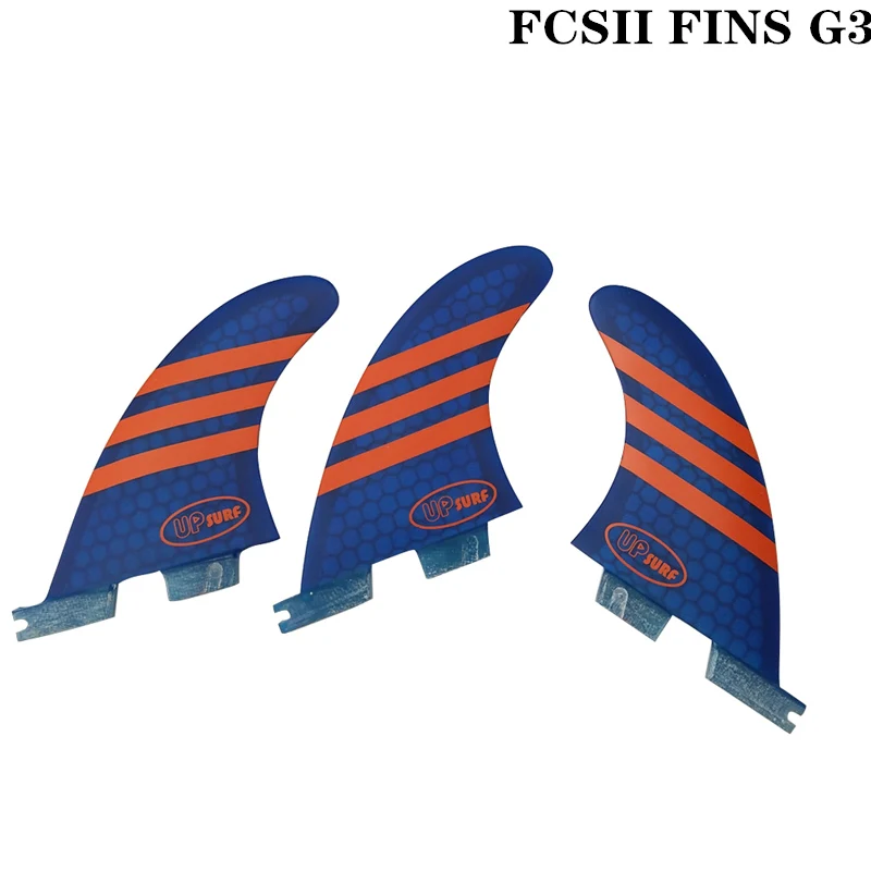 Серфинг FCS II G3 плавники fcsII синий/белый/зеленый/красный новый стиль
