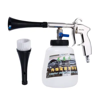 

Car Cleaning Car Interior Cleaner Foams Tool Dust Swing Spray Cleaning Floor Mats Brush For Cockpit Care Cars Air Operated Wash