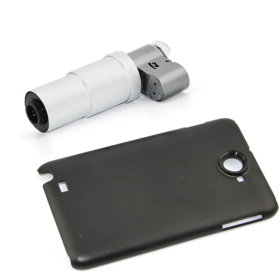 Phone Lens Kit LED Jewelry 200X Lens Microscope Magnifying Glass With