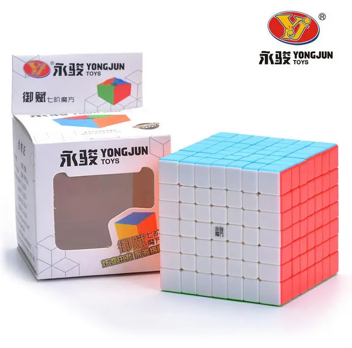 

YJ YuFu 7x7 Stickerless GuanShi 6x6 black Cube Puzzle
