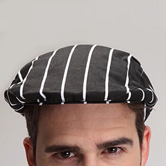 

Hot Sale Chef Hats Cafe Hotel Waiters Uniform Beret Kitchen Cooking Cap Restaurant Working Cap Chef Works Hats for Women Men