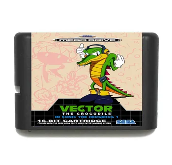 

Sonic Vector 16 bit MD Game Card For 16 bit Sega MegaDrive Genesis game console