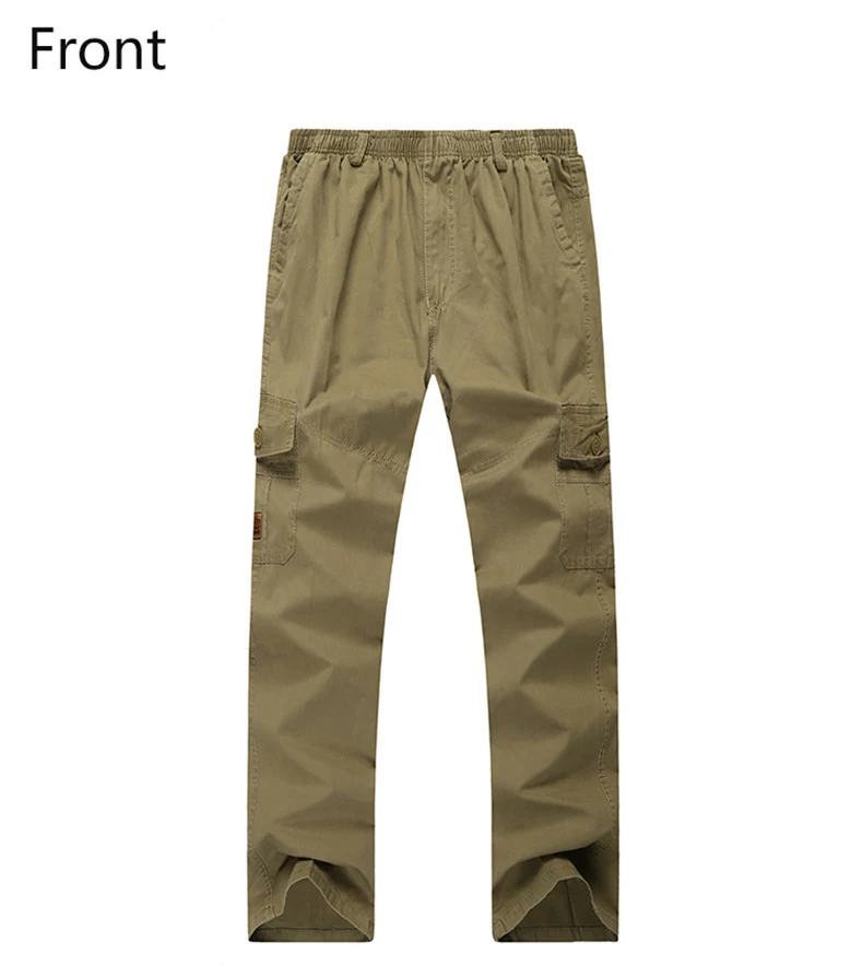 Мужские тактические брюки карго, новинка, весенне-Осенние Комбинезоны, свободные военные мешковатые хлопковые брюки, армейские военные штаны, 4XL 5XL 6XL