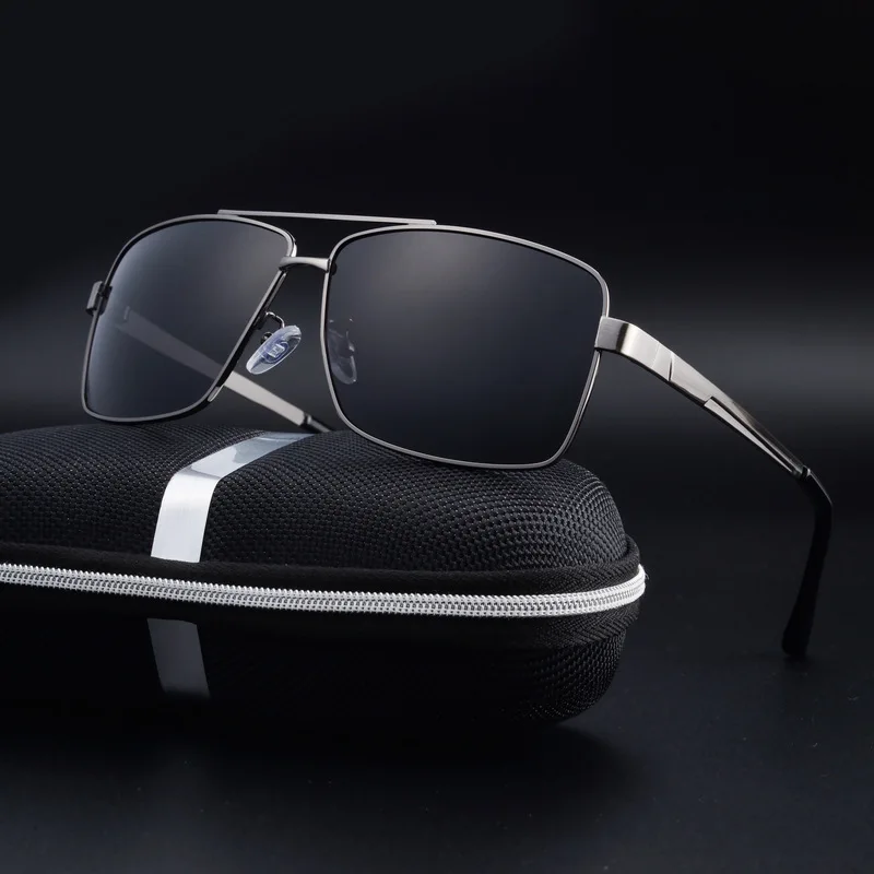 

New Fashion Men Driving Sunglasses Men UV400 Polarized Reflective Sun glasses Driver Retro Sun Glasses oculos de sol feminino