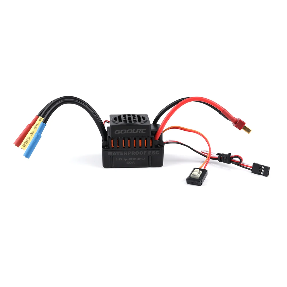 Высококачественный набор GoolRC Combo 3650 4300KV RC Motor 60 Brushless ESC 20kg Servo w/ 25T Arm для 1/10 Car Off