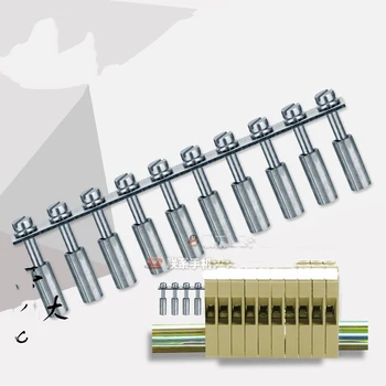 

10pcs SAK-6EN TERMINAL BLOCK FIXED BRIDGE 10POSITION for SAK-6EN Connection bar SAK-6EN