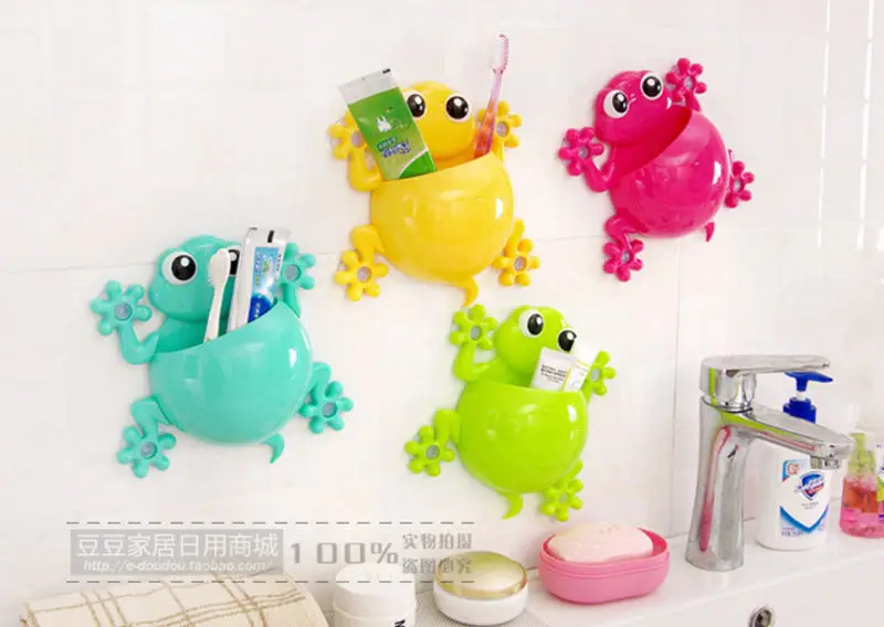 Cute Creative Toothbrush Holder Animal Durable Gos Animal Silicone