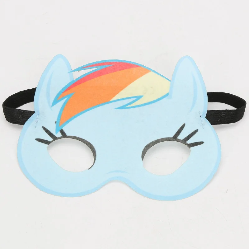 3 шт. игрушки My Little Pony маски маска на глаза для косплея принцесса Пинки Пай сумеречные искорки радуги Dash костюмы детские маски Хэллоуин