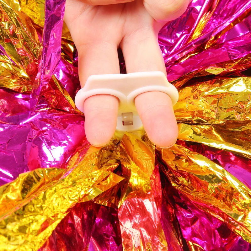 1 قطع التشجيع بوم بومس المشجع أضاليا ل كرة القدم كرة السلة مباراة