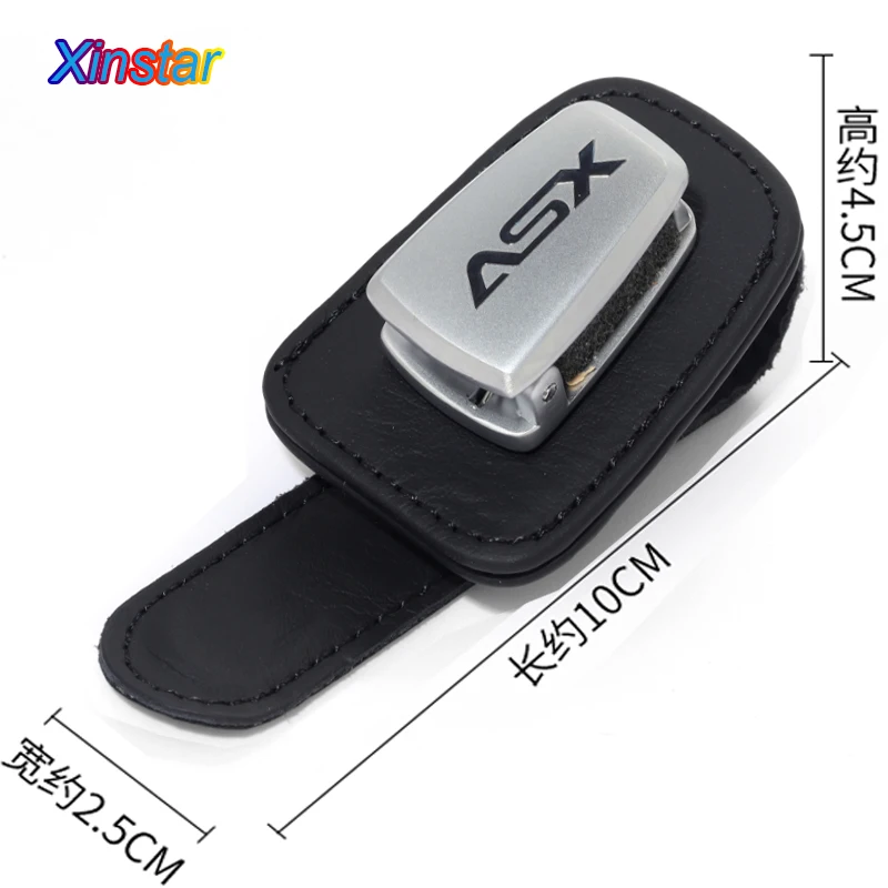 

New car sunshade car glass clip card holder sticker For MITSUBISHI ASX Car Accessories