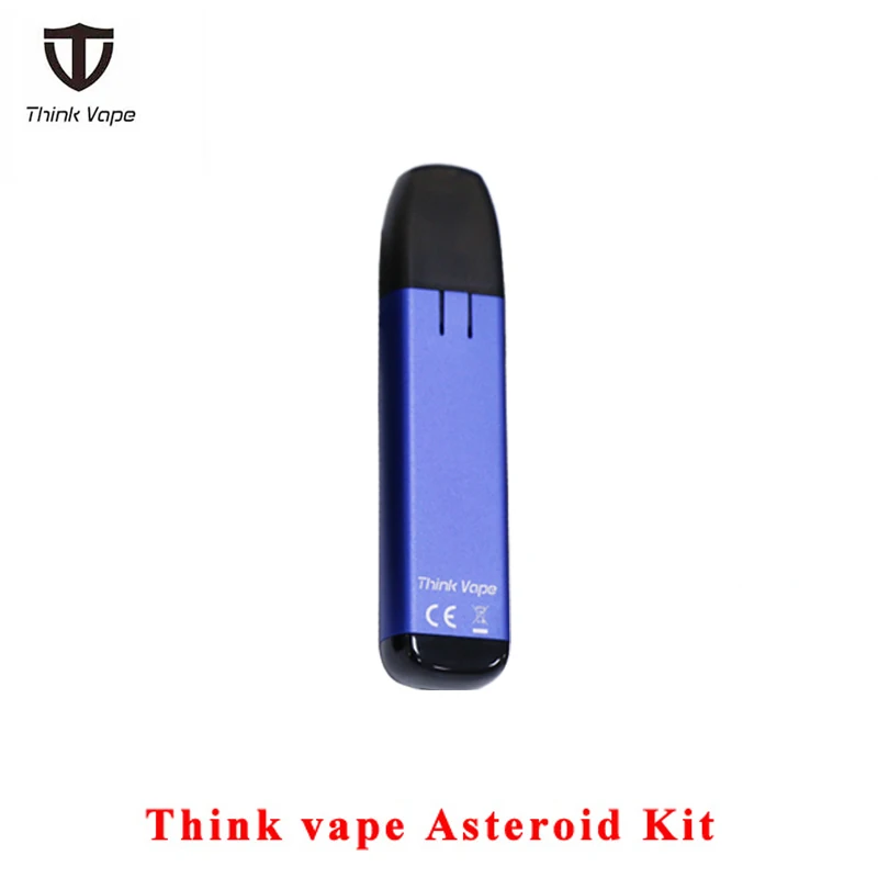 Электронная сигарета Think vape Asteroid Kit встроенный аккумулятор 420 мАч vape Pod система Vape комплект с картриджем 1,5 мл vs Justfog minifit - Цвет: blue kit