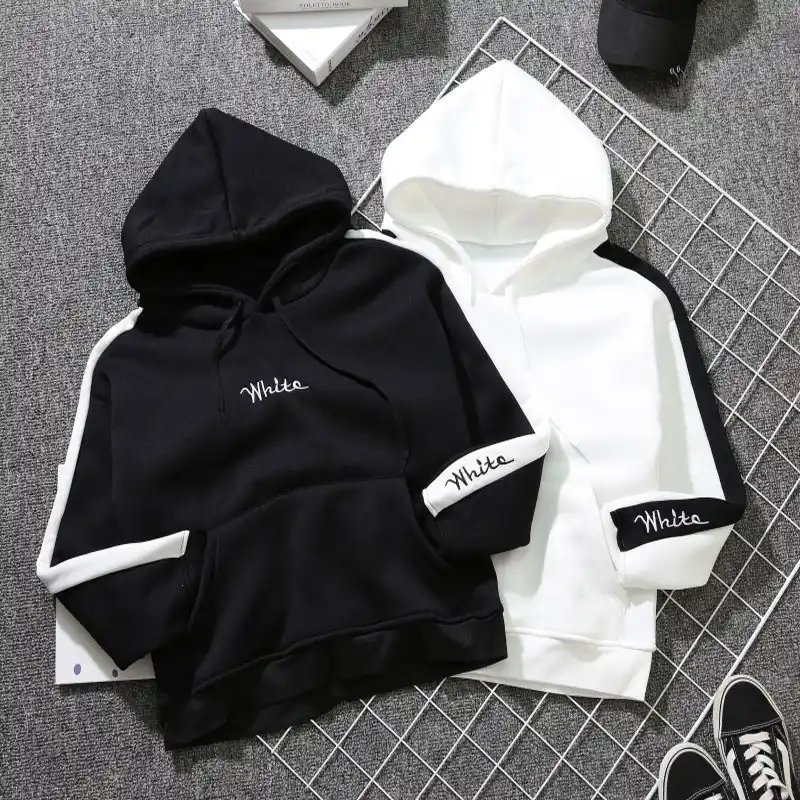 thick black hoodie womens