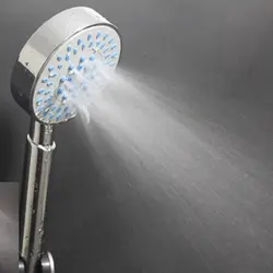 Душевая насадка высокого давления 5 уровня воды регулировки Высокое качество распыления воды аксессуары для ванной комнаты, пластиковые