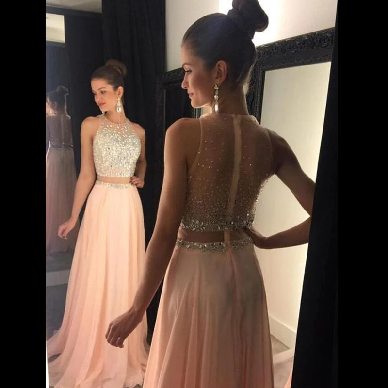 Tidetell Rose Robes De Bal 2017 Moderne Élégante Longue Plus La Taille