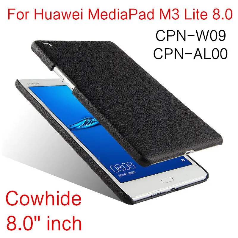 Чехол из воловьей кожи для Huawei Mediapad M3 lite 8 0 защитный чехол задняя крышка