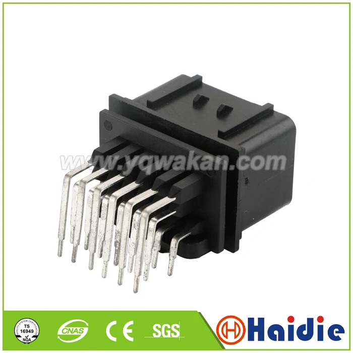 

Free shipping 5sets 18pin Pole Header Connector PCB Plug Socket Housing 344103-1