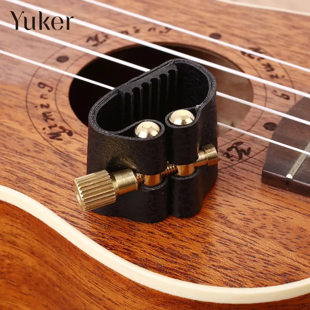 

Useful Ligature Fastener Alto Sax Saxophone Artificial Leather Instrument Parts