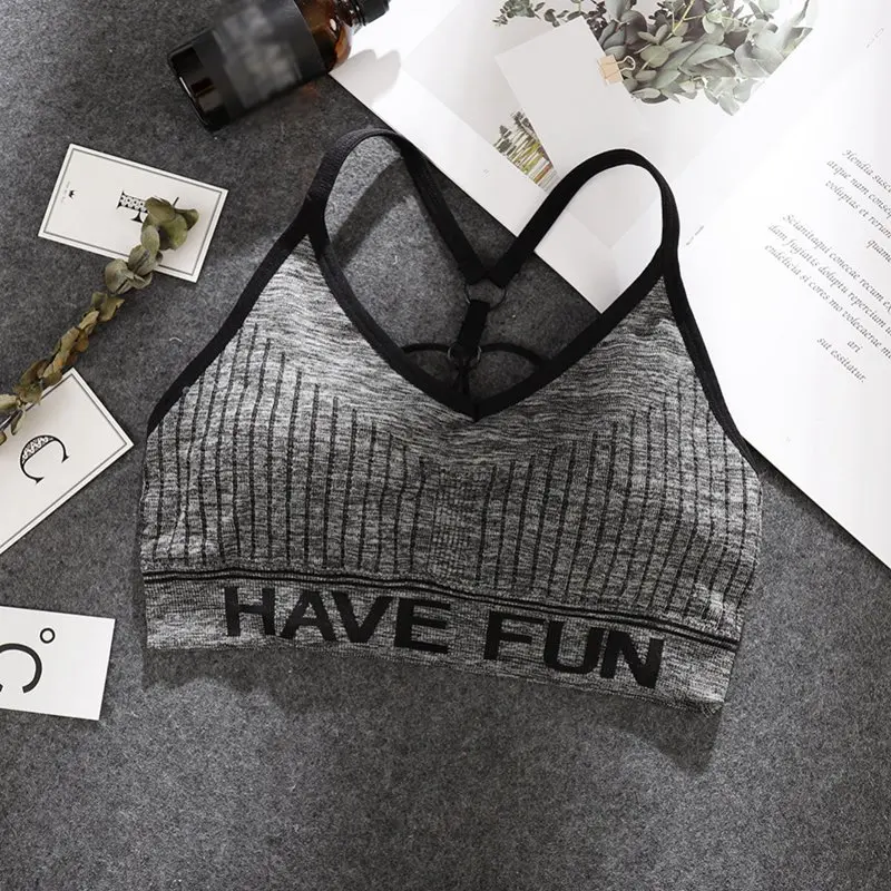 Women Lingerie Set Letter Printed Bra Briefs Set Bralette Two Piece Set Female Underwear For Women