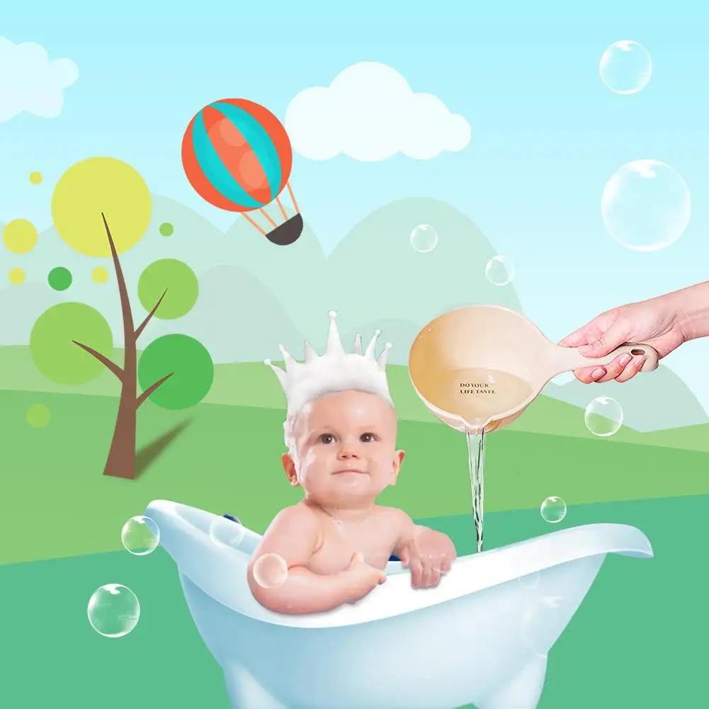 Пластиковые утолщенные водный ковш кухня длинная ручка душ совок для ванна