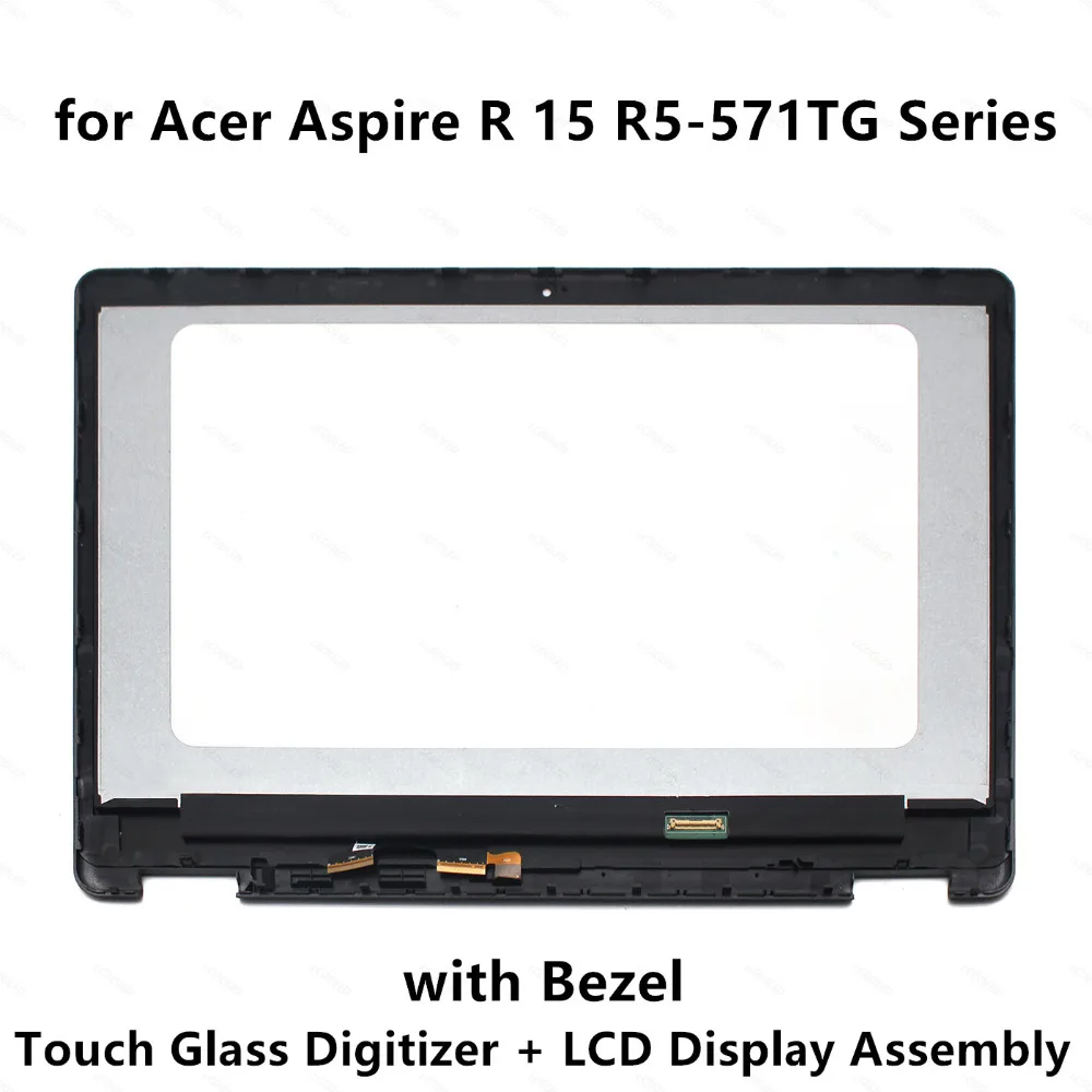 15 6 ''для Acer Aspire R R5-571TG-741U R5-571TG-7229 R5-571TG-720H ЖК-экран панель Сенсорное стекло