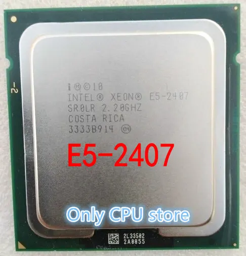 

E5 2407 Original Intel Xeon E5-2407 2.20GHZ 4-Core 10M Cache DDR3 1066MHz FSB FCLGA1356 TPD 80W free shipping