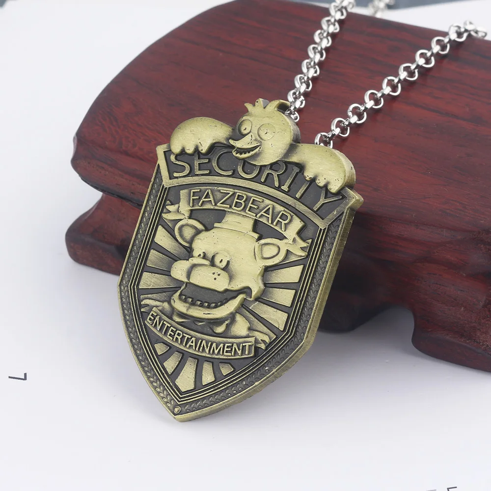 SG خمس ليال في فريدي دبابيس دبابيس FAZBEAR الترفيه قلادة شارة مينا دبوس طفل الرجال سيدة حقيبة معطف مجوهرات عيد الميلاد هدية