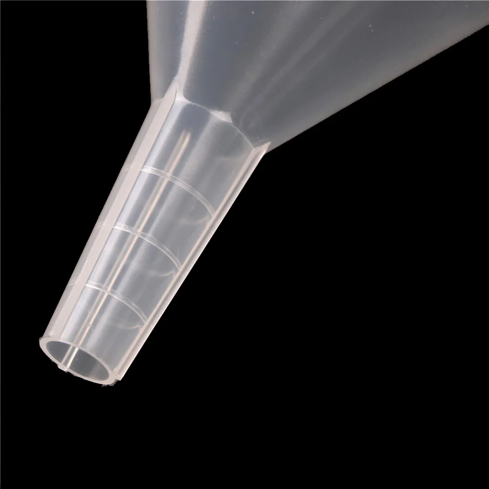 100 мм лабораторный прозрачный белый пластик фильтр воронка лабораторное оборудование