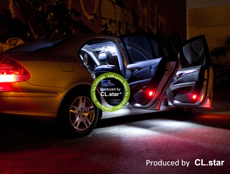 10 шт. x ошибок светодиодные лампы Интерьер Свет Комплект для Mercedes-Benz SL КЛАССА R230 SL500 SL600 SL55 AMG(02-08