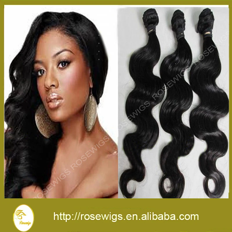

Mixed length Body Wave Brazilian Virgin Remy Human Hair Weave Weft  Natural Black Color Brazilian Human Hair Extensions