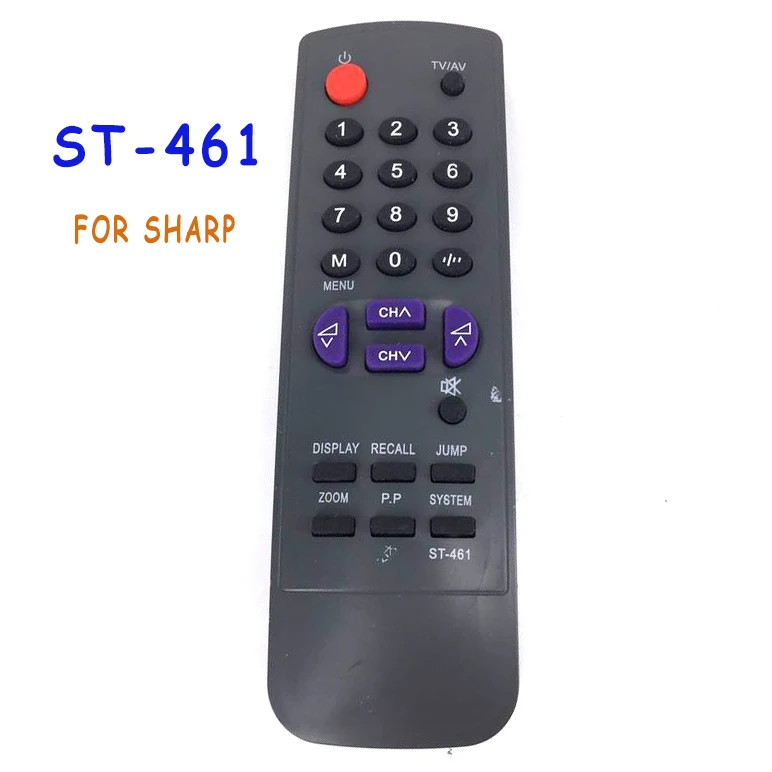 

Новый универсальный Замена ST-461 удаленного Управление для SHARP светодиодный/ЖК-дисплей ТВ Remoto Управление Лер LC-13B4U-B LC-15B4U-B