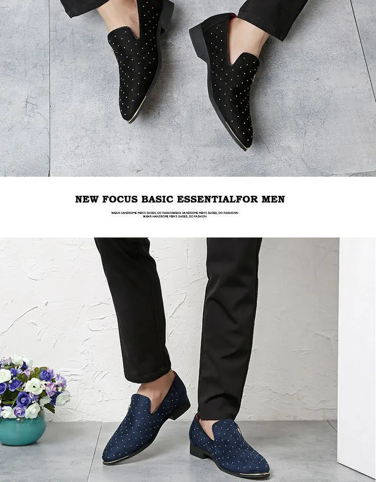 HEINRICH Для мужчин; классические мужские туфли; модные элегантные ботинки на тонком высоком каблуке из замши; Для мужчин s Повседневное мокасины для Для мужчин обувь дышащие Мокасины мужские кожаные