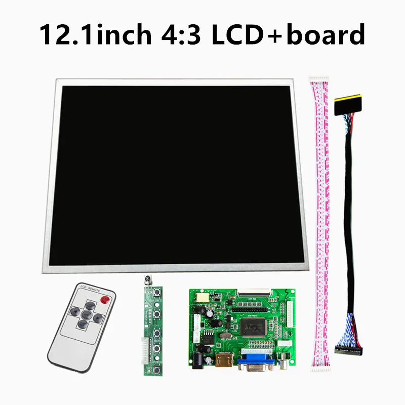 Плата драйвера ЖК контроллера 12 1 дюйма 800*600 HDMI VGA 4:3 AC121SA02 экран дисплея