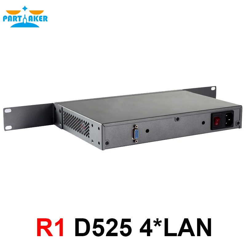Сетевой Wi Fi роутер Intel D525 4 ядра 2 + 32 ГБ SSD|server chassis|server brandsserver ibm |
