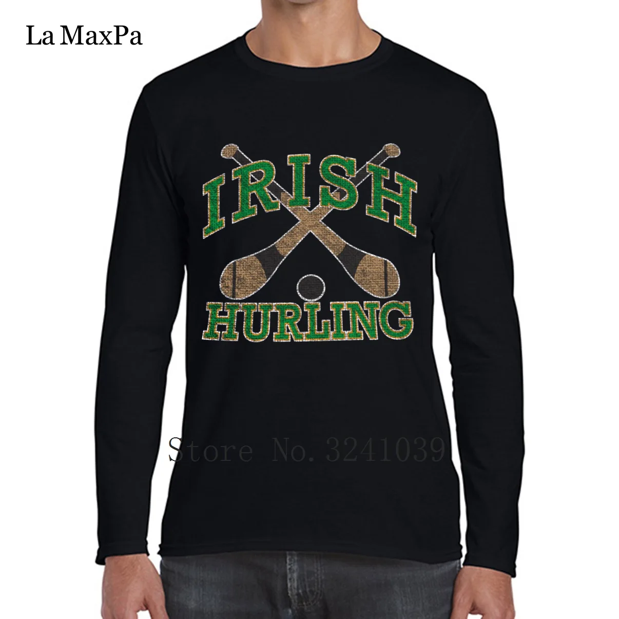 La Maxpa Irish Hurling Ireland Gaelic Games Tee Shirts Cool Graphic T