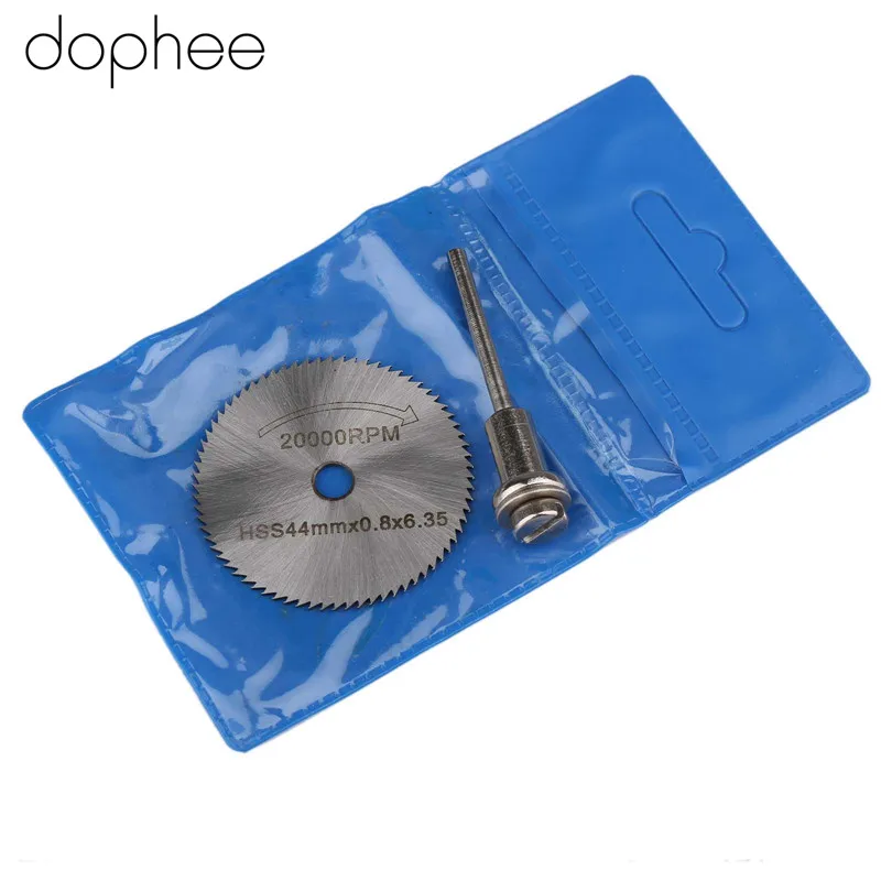 Dophee 1 шт. вращающиеся инструменты из стали диск с круговой обрезкой оправкой для