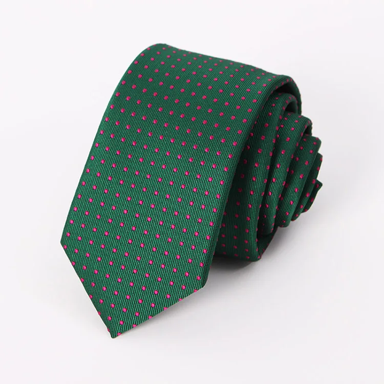 Для Мужчин's Повседневное полиэстер Средства ухода за кожей шеи галстук 6.5 см узкий Мужская Мода Жаккардовые Точки Стиль узкие Бизнес