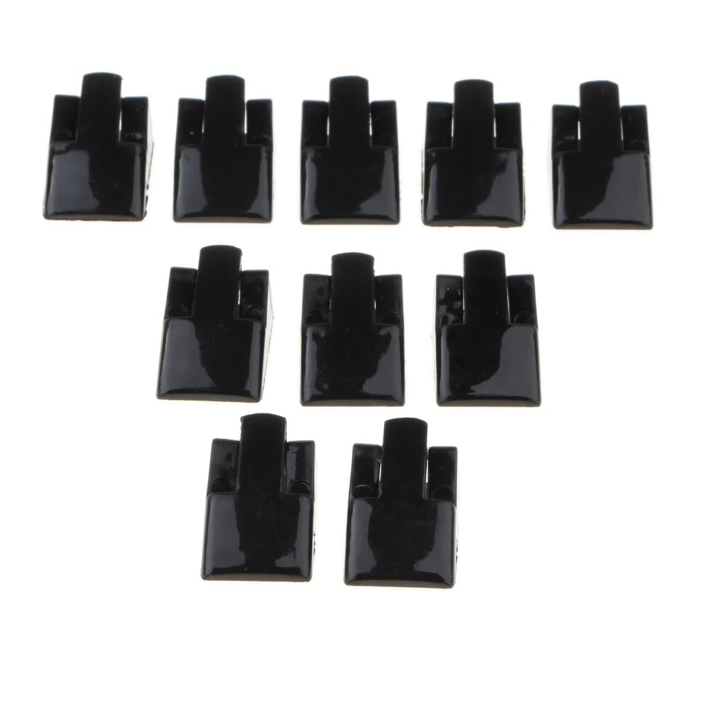 10 x Jewelry Tray Finger Ring Display Stand Holder Ring Showcase Accessory