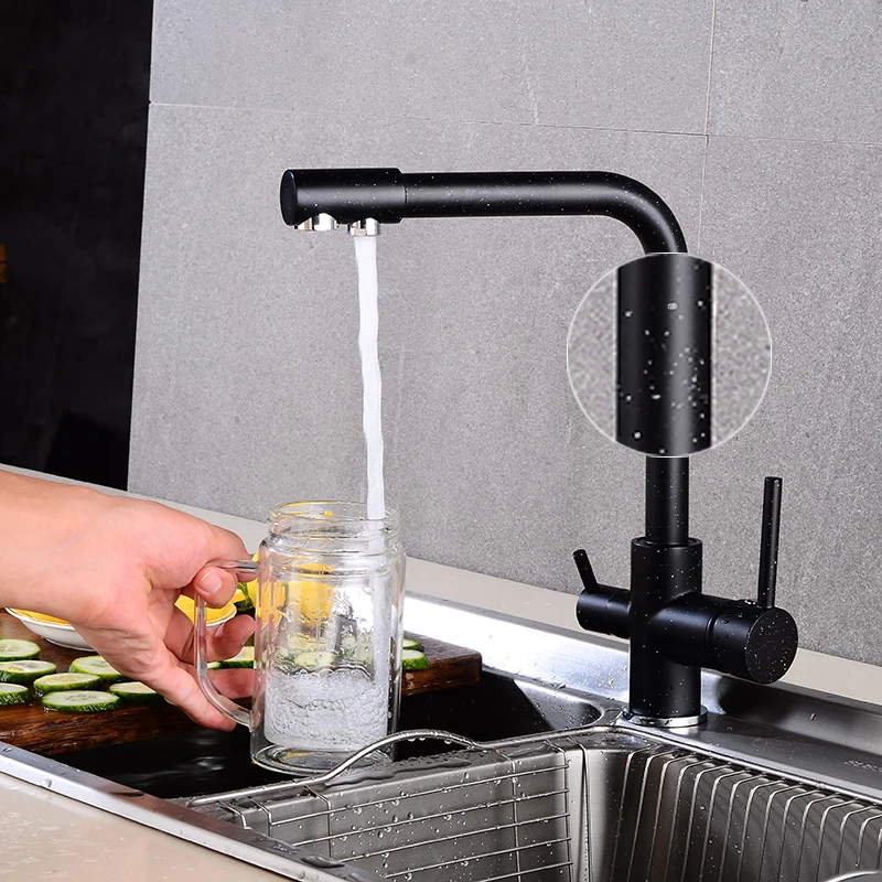 Кухня кран с фильтрованной воды фильтр краны правый угол кран латунный шейкер для коктейлей кухонный смеситель коснитесь