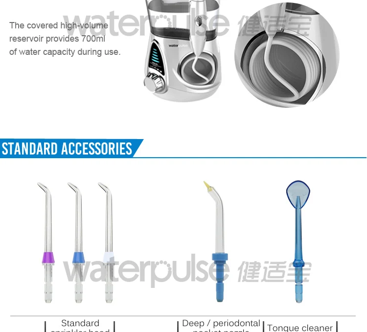 Водный Пульс V600 зубной Флоссер электрический портативный водяной Флоссер Стоматологическая Вода гигиена полости рта для отбеливания зубов