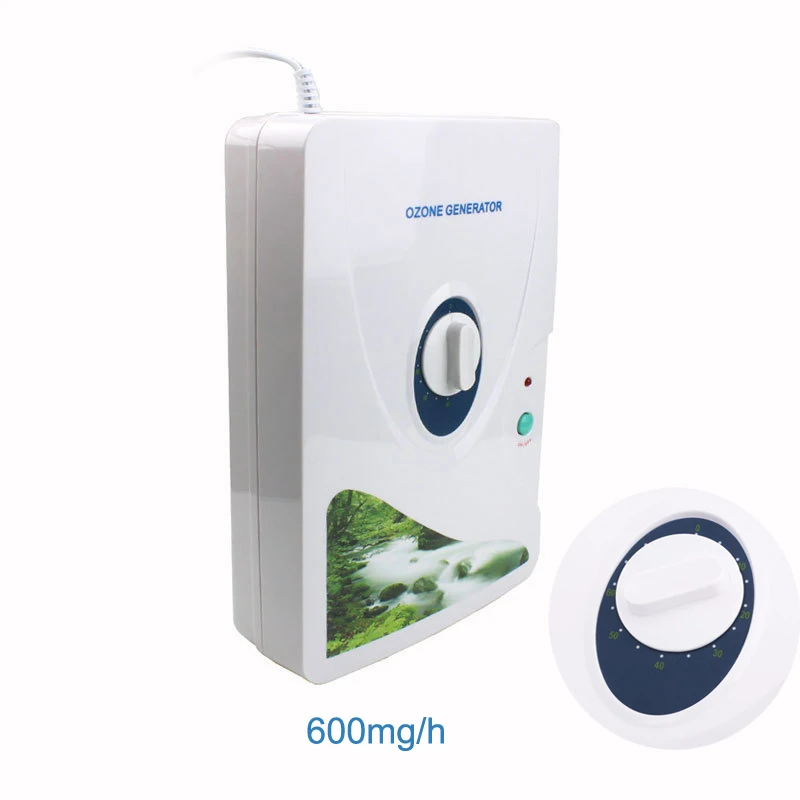 

Portable 600mg Ozone Generator Ozone Water Purifier Tool Fruit Washer Machine Ozone Generator Water Purifier System ZG-600MG