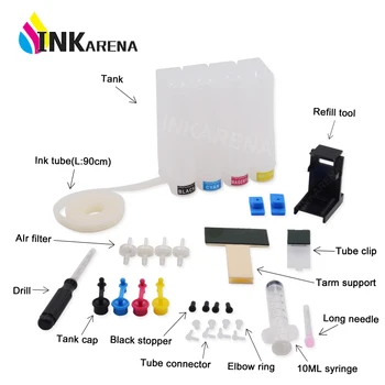 

Diy Ciss Ink System For HP 350 351 XL Ink Cartridges Officejet J5730 J5780 J5785 J5790 J6410 J6450 J6480 Printer Ciss Ink Tank
