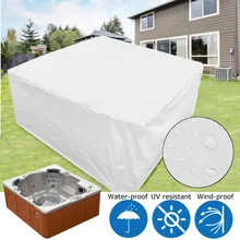 215x215x90 см покрытие ванны шапочка для спа Водонепроницаемая Пылезащитная крышка Cubierta защита Jacuzzis Hotspring Spa Cubrir Cubierta
