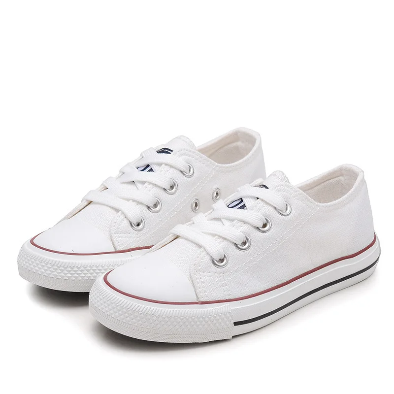 

Kids Shoes for Girl Children Shoes Boys Sneakers 2017 Spring Autumn Girls Shoes White Short Solid Fashion Children Shoes