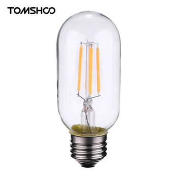 

Tomshine 4W T45 LED Filament Bulb Edison Style Light E26 Base Antique Vintage Retro Holiday Festival Decorations Warm White