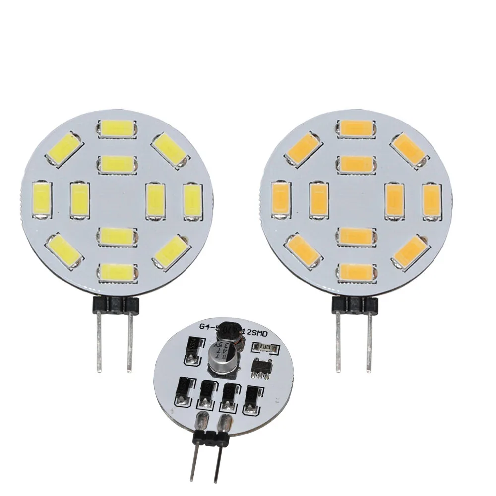 JYL 1 шт. G4 лампа для чтения RV 6 9 12 15 SMD 5630 Светодиодная белая 7 Вт 0 2 теплая 10 30 в AC