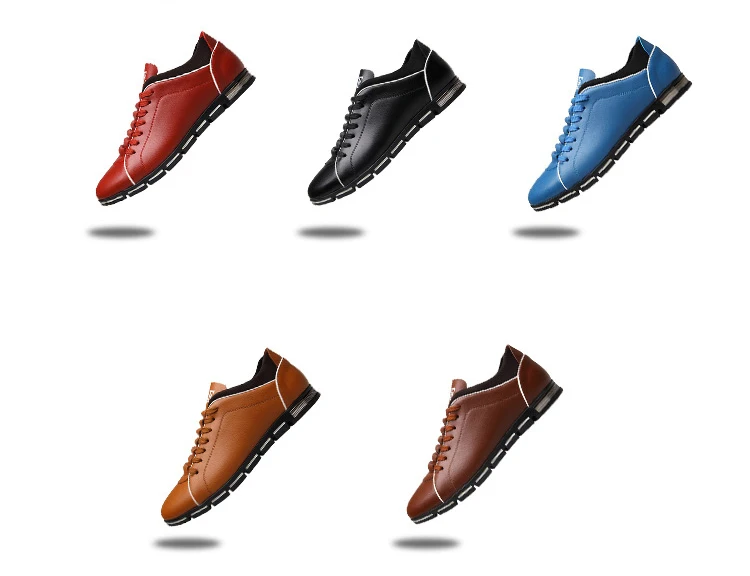 ZERO MORE Big Size 38-50 Men Casual Shoes Fashion 5 Colors Hot Sales Shoes for Men Spring Comfortable Men's Shoes Dropshipping