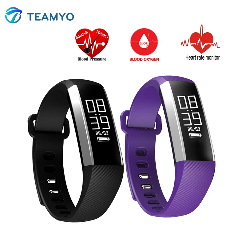 Smart Wristbands M2 Heart Rate Blood Pressure Oxygen Oximeter Tracker Sport Smar