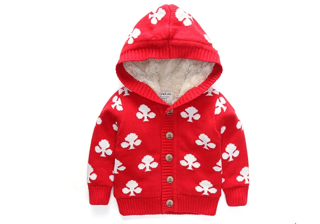 baby girl hooded sweater